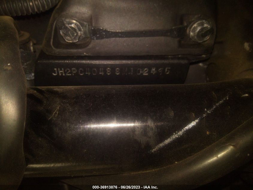 2008 HONDA CBR600 RR - JH2PC40488M102495