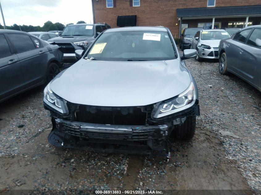 2016 HONDA ACCORD SEDAN SPORT - 1HGCR2F52GA087276