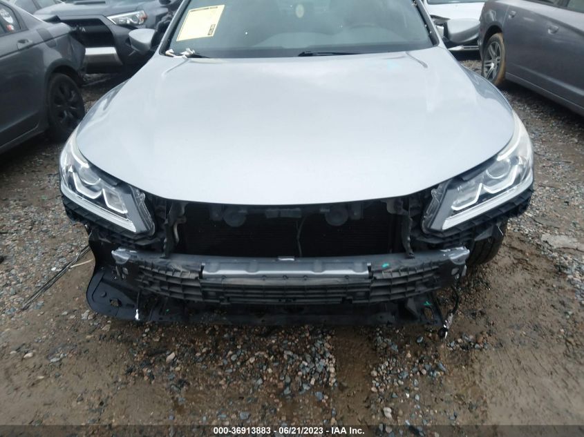 2016 HONDA ACCORD SEDAN SPORT - 1HGCR2F52GA087276