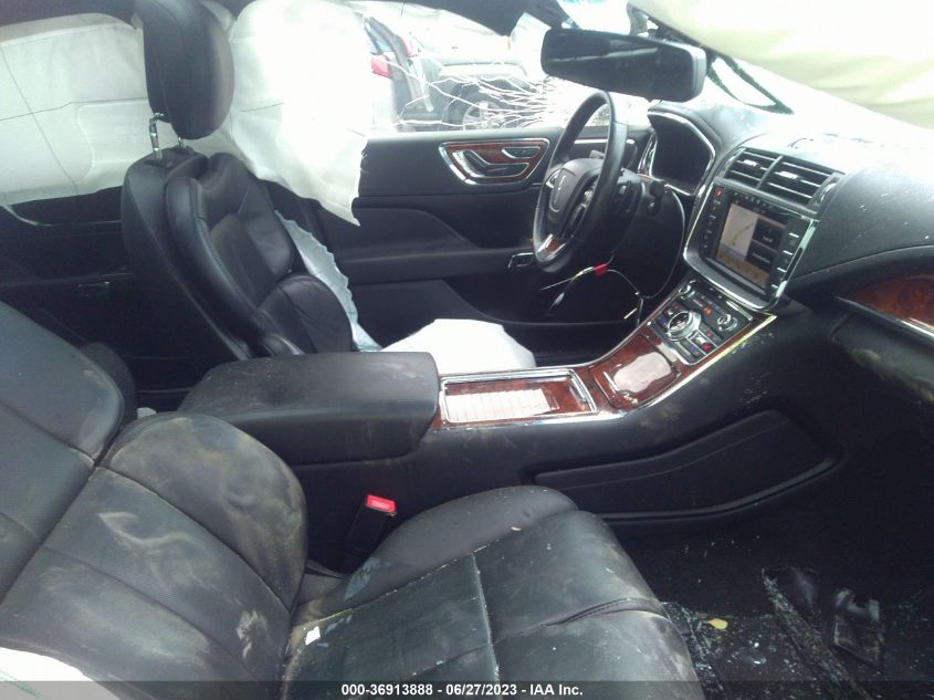 2017 LINCOLN CONTINENTAL SELECT - 1LN6L9TP0H5609761