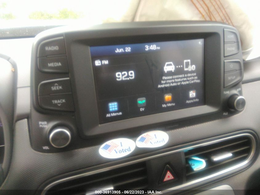 2020 HYUNDAI KONA ELECTRIC LIMITED KM8K33AG3LU083445