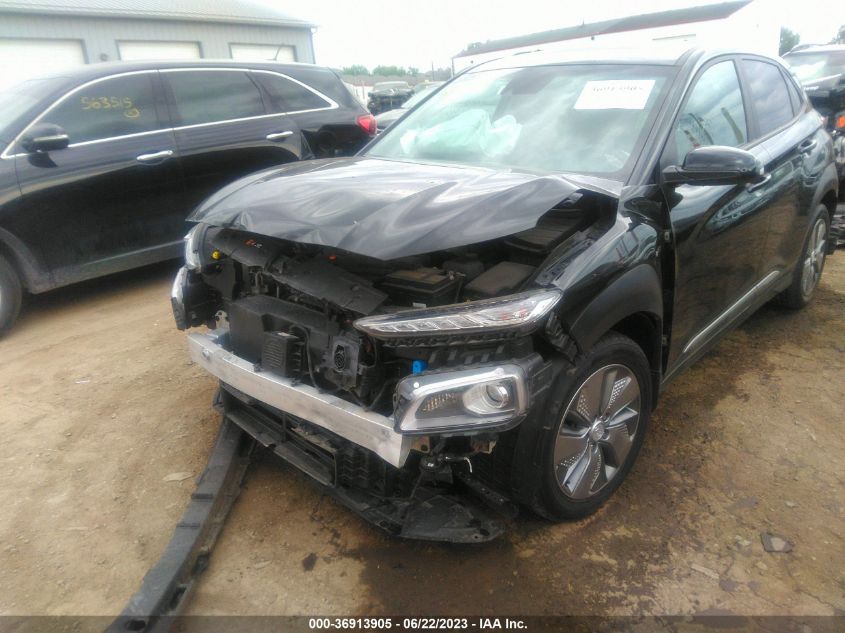 2020 HYUNDAI KONA ELECTRIC LIMITED KM8K33AG3LU083445