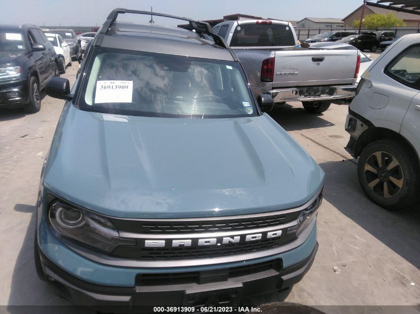 2021 FORD BRONCO SPORT BADLANDS - 3FMCR9D99MRA76012
