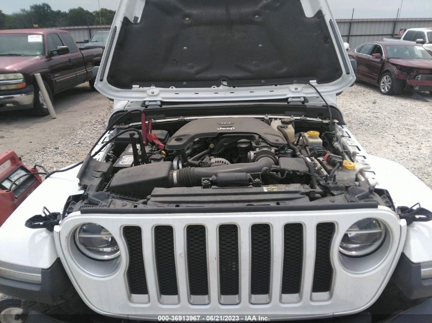 2019 JEEP WRANGLER UNLIMITED SAHARA - 1C4HJXEGXKW608137