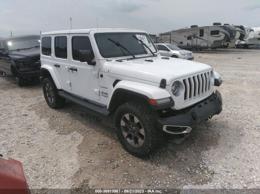 2019 JEEP WRANGLER UNLIMITED SAHARA - 1C4HJXEGXKW608137