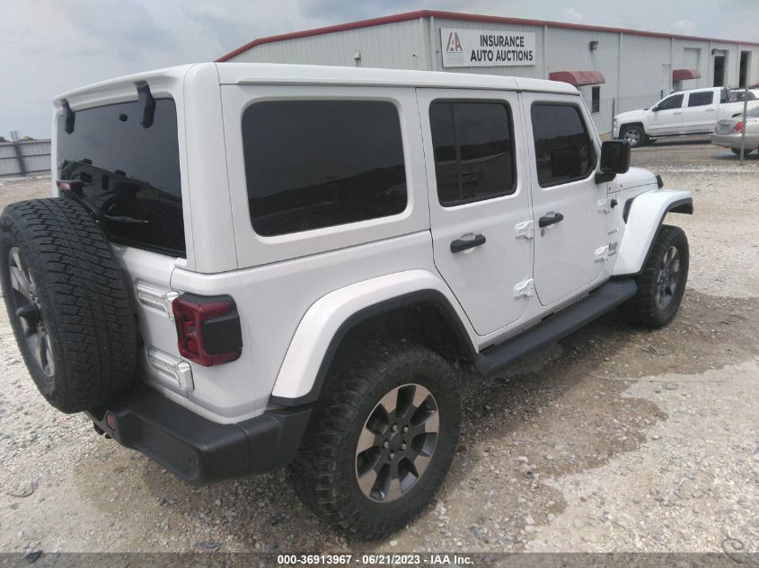 2019 JEEP WRANGLER UNLIMITED SAHARA - 1C4HJXEGXKW608137