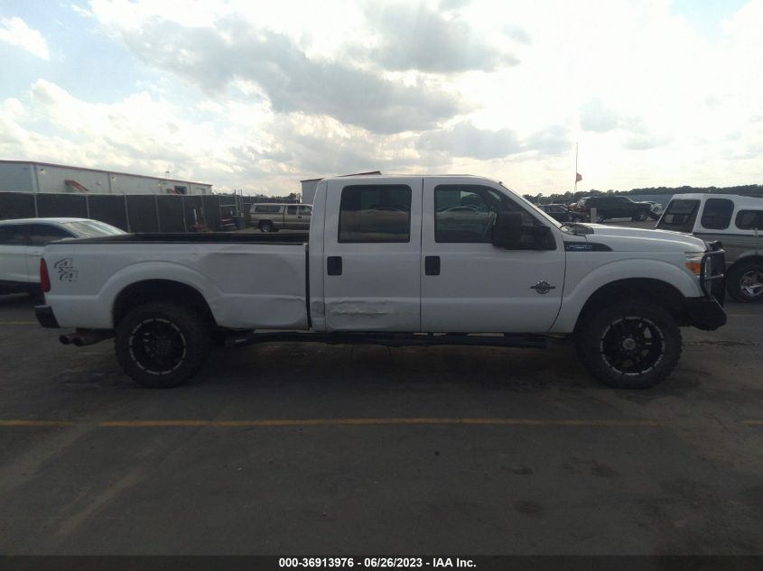 2016 FORD SUPER DUTY F-250 SRW LARIAT/PLATINUM - 1FT7W2BT5GEA84765