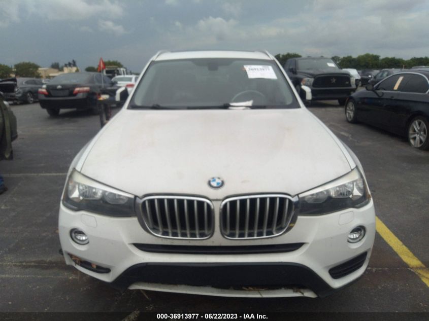 2016 BMW X3 SDRIVE28I - 5UXWZ7C56G0T42531