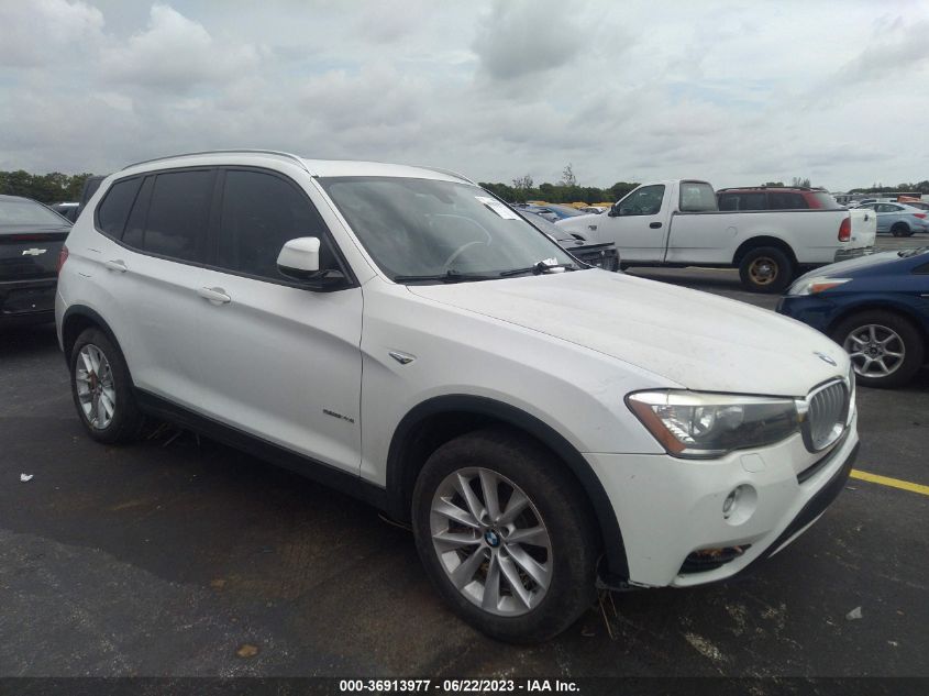 2016 BMW X3 SDRIVE28I - 5UXWZ7C56G0T42531