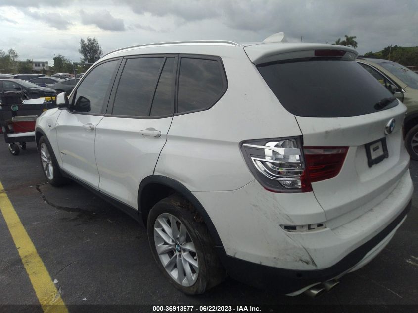 2016 BMW X3 SDRIVE28I - 5UXWZ7C56G0T42531