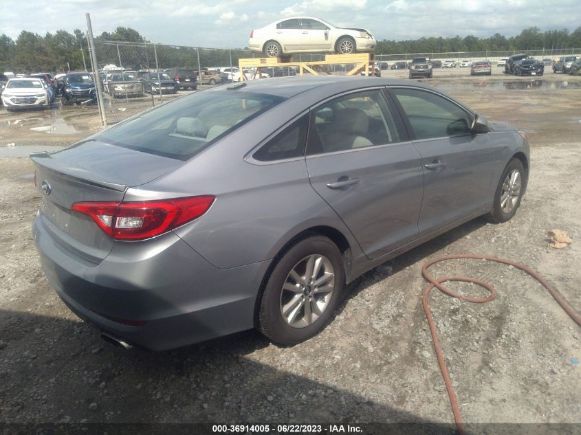 2017 HYUNDAI SONATA 2.4L - 5NPE24AF1HH472720