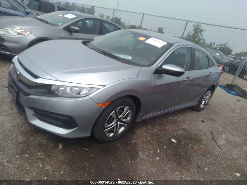 2016 HONDA CIVIC SEDAN LX - 19XFC2F51GE024230