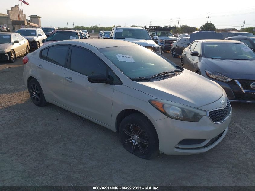 2014 KIA FORTE LX - KNAFK4A60E5134691