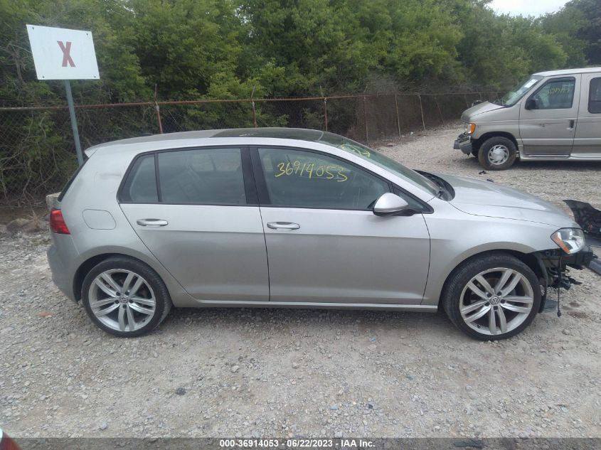 2017 VOLKSWAGEN GOLF S - 3VW217AU9HM040504