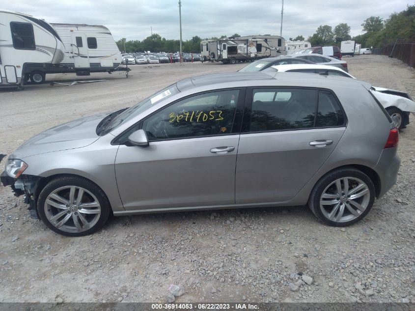2017 VOLKSWAGEN GOLF S - 3VW217AU9HM040504