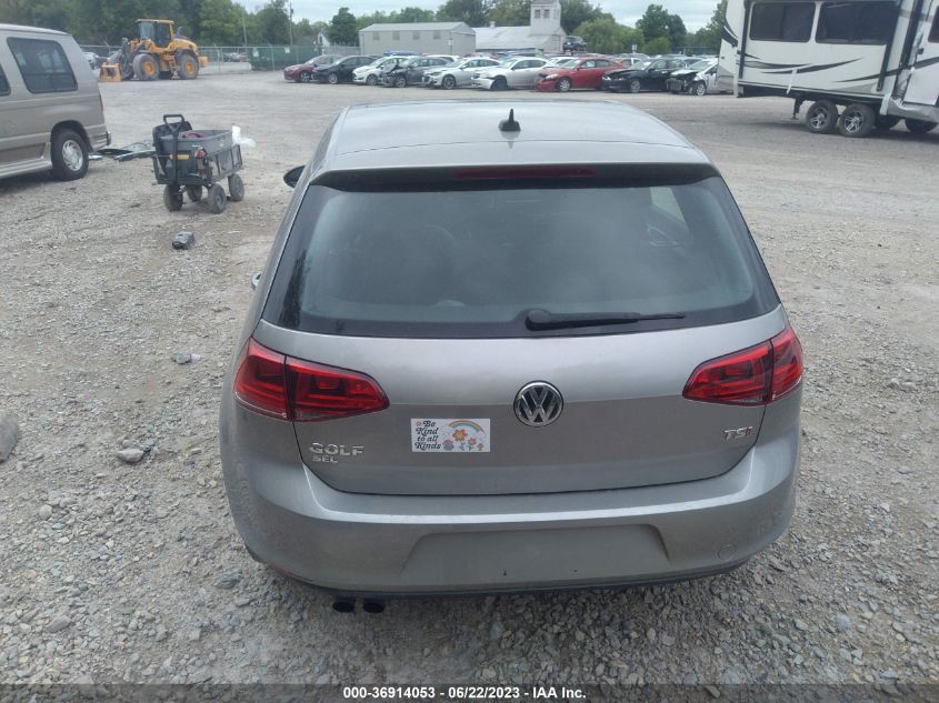 2017 VOLKSWAGEN GOLF S - 3VW217AU9HM040504