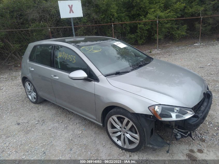 2017 VOLKSWAGEN GOLF S - 3VW217AU9HM040504