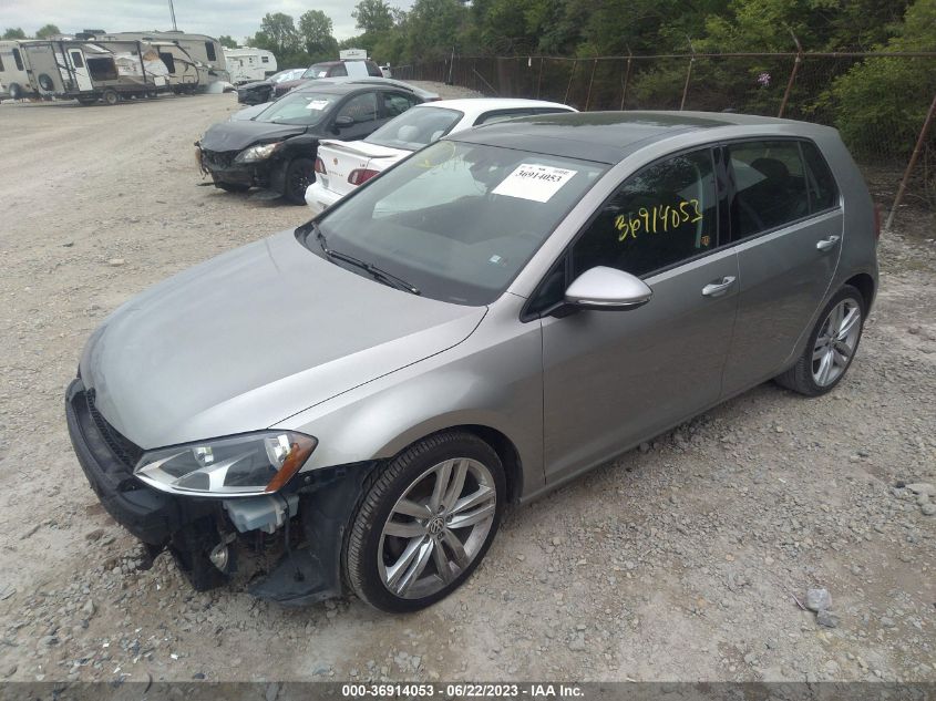 2017 VOLKSWAGEN GOLF S - 3VW217AU9HM040504