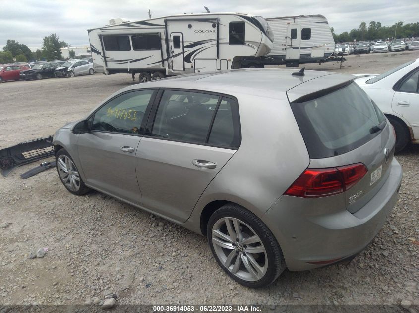 2017 VOLKSWAGEN GOLF S - 3VW217AU9HM040504