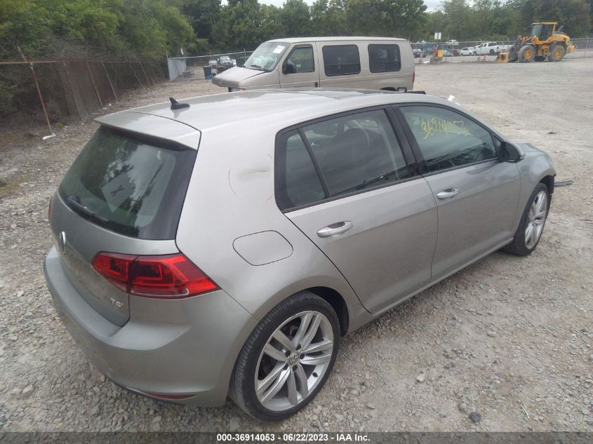 2017 VOLKSWAGEN GOLF S - 3VW217AU9HM040504