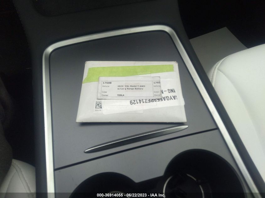 2023 TESLA MODEL Y - 7SAYGAEE3PF714129
