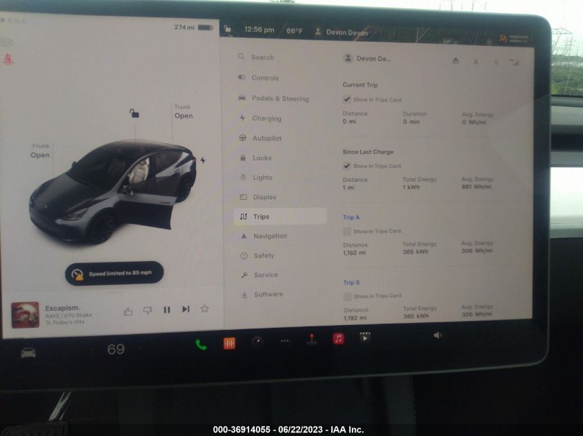 2023 TESLA MODEL Y - 7SAYGAEE3PF714129
