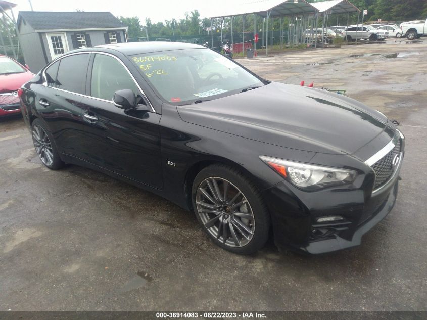 2016 INFINITI Q50 3.0T SPORT - JN1EV7ARXGM341182