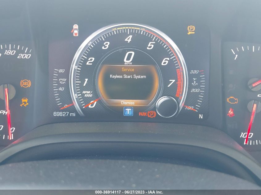 2015 CHEVROLET CORVETTE STINGRAY 1LT - 1G1YA2D71F5120736