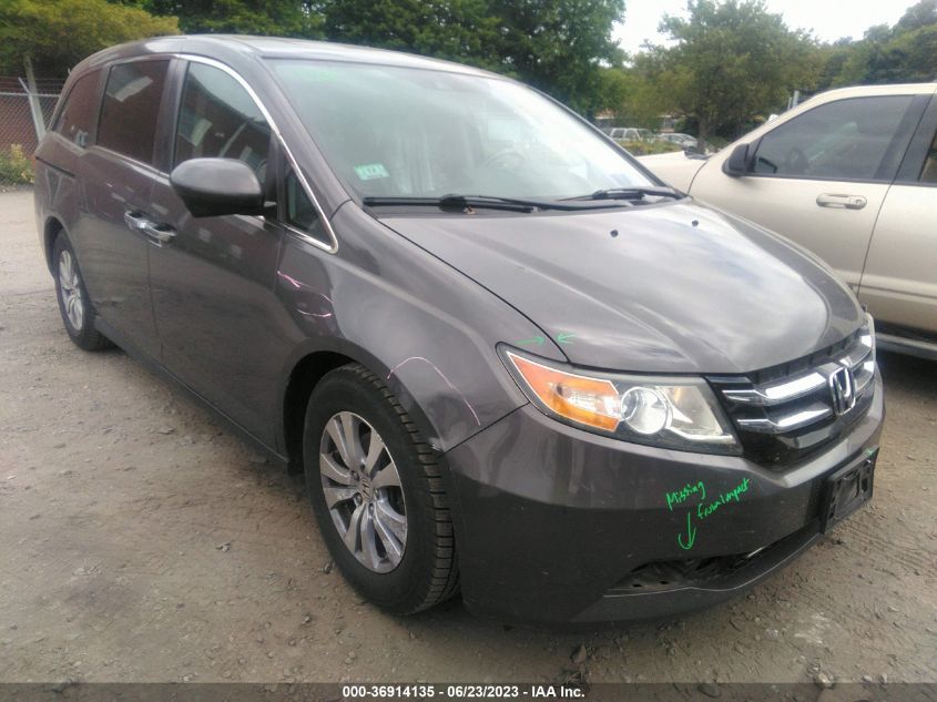 2016 HONDA ODYSSEY EX-L - 5FNRL5H61GB008124