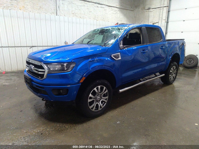 VIN 1FTER4FH0MLD74631 2021 FORD RANGER XL/XLT/LARIAT