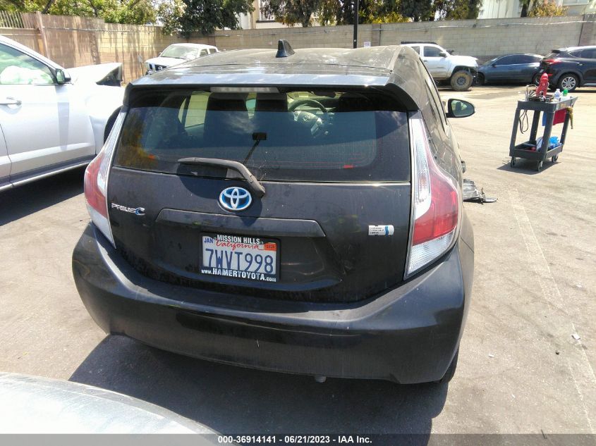 2016 TOYOTA PRIUS C ONE/TWO/THREE/FOUR - JTDKDTB35G1590271