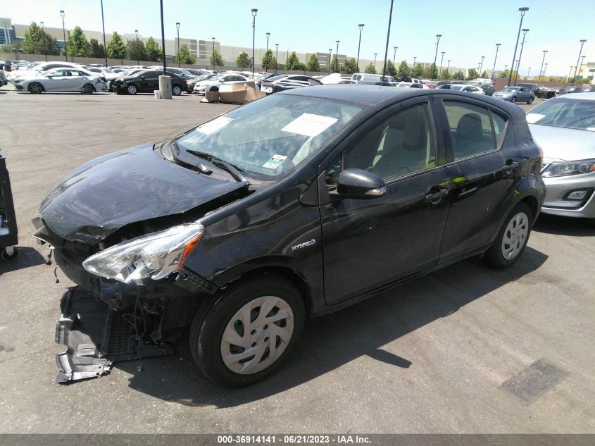 2016 TOYOTA PRIUS C ONE/TWO/THREE/FOUR - JTDKDTB35G1590271