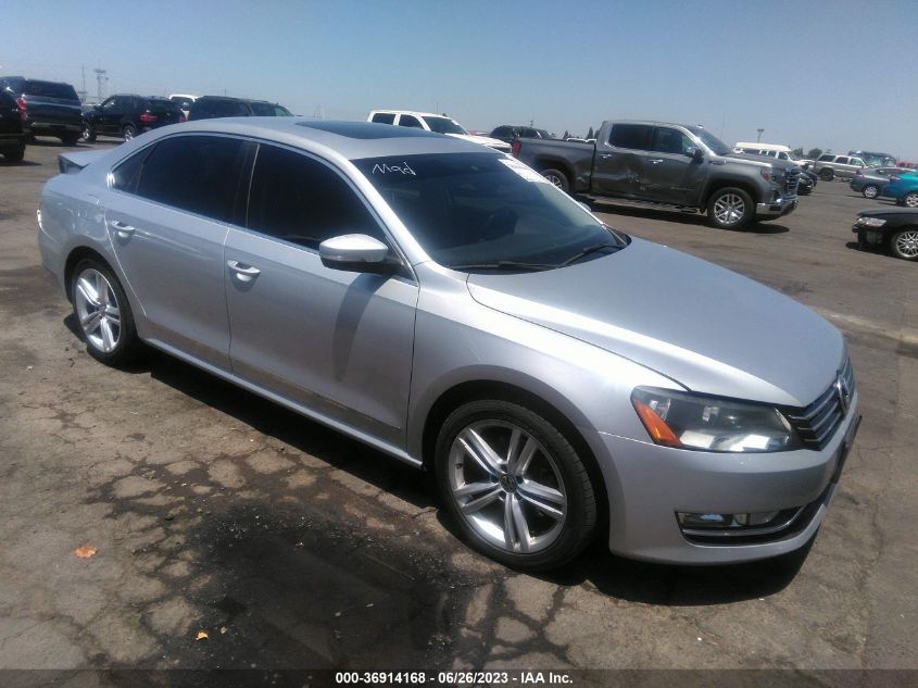 2014 VOLKSWAGEN PASSAT TDI SEL PREMIUM - 1VWCN7A33EC099898