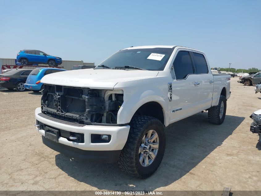 2017 FORD SUPER DUTY F-250 SRW LARIAT/PLATINUM - 1FT7W2BT9HEB57377