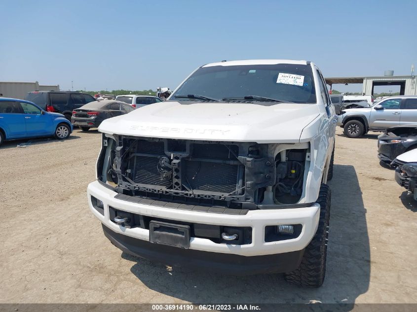 2017 FORD SUPER DUTY F-250 SRW LARIAT/PLATINUM - 1FT7W2BT9HEB57377