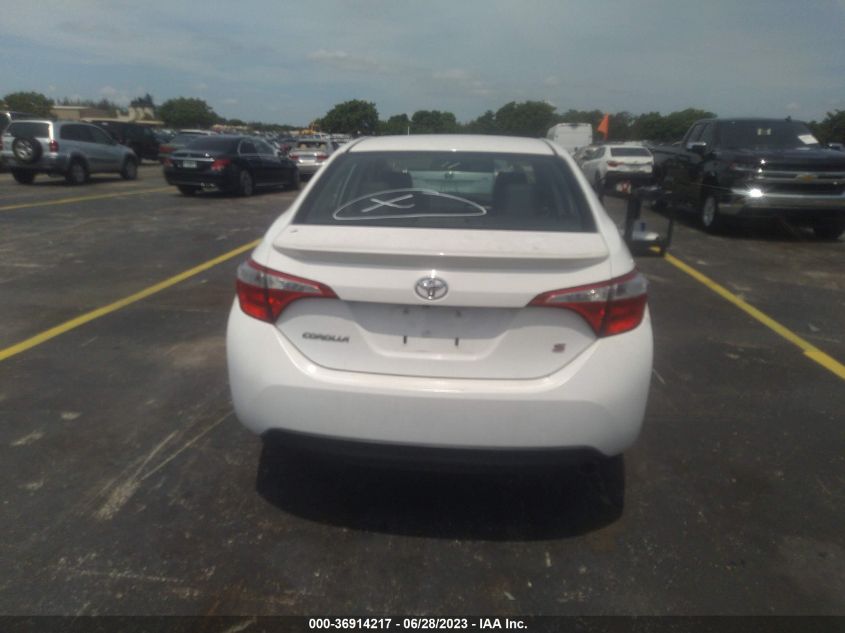2014 TOYOTA COROLLA L/LE/LE PLS/PRM/S/S PLS - 2T1BURHE7EC201425