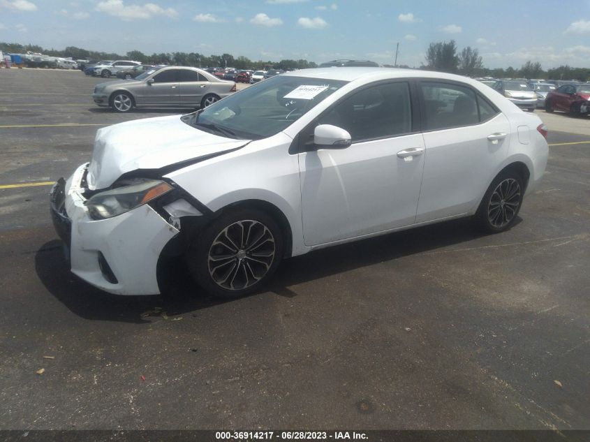 2014 TOYOTA COROLLA L/LE/LE PLS/PRM/S/S PLS - 2T1BURHE7EC201425