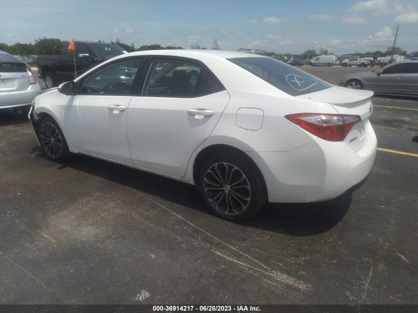 2014 TOYOTA COROLLA L/LE/LE PLS/PRM/S/S PLS - 2T1BURHE7EC201425