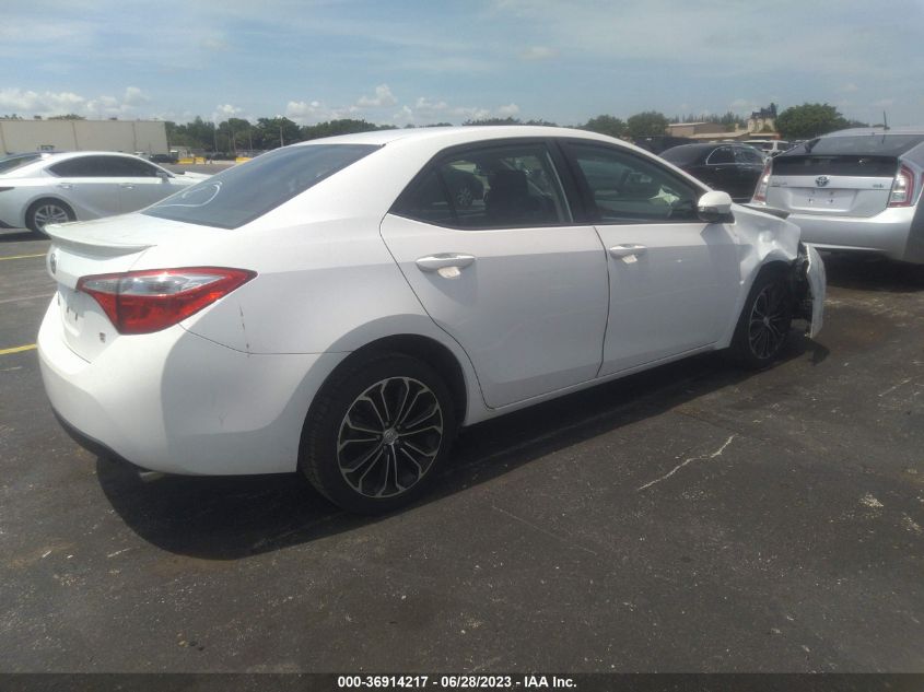 2014 TOYOTA COROLLA L/LE/LE PLS/PRM/S/S PLS - 2T1BURHE7EC201425