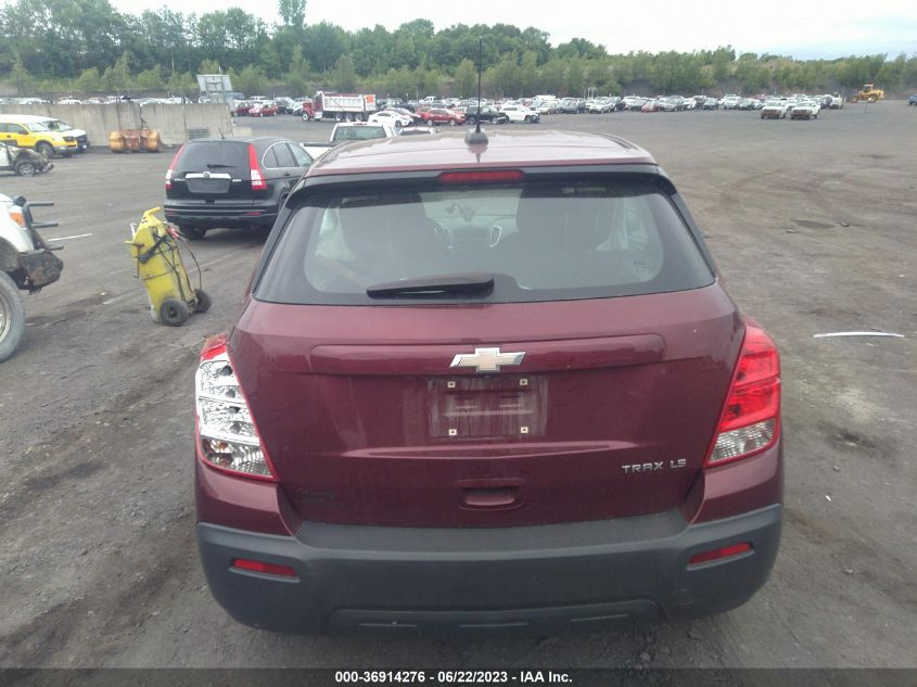 2016 CHEVROLET TRAX LS - 3GNCJKSB7GL116417