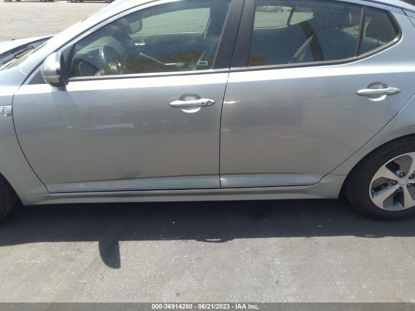 2014 KIA OPTIMA HYBRID LX - KNAGM4AD8E5069067
