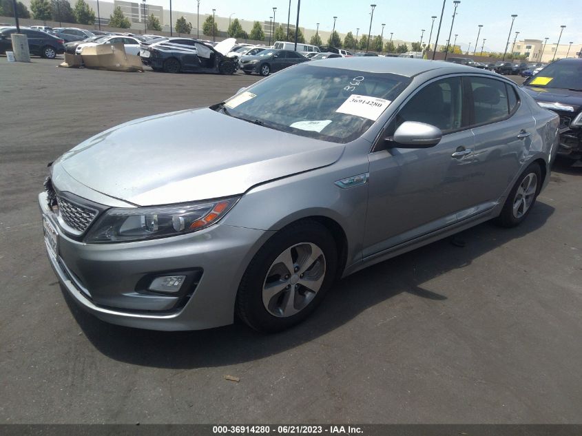 2014 KIA OPTIMA HYBRID LX - KNAGM4AD8E5069067