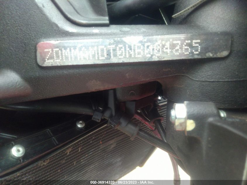 2022 DUCATI MONSTER - ZDMMAMDT0NB004365