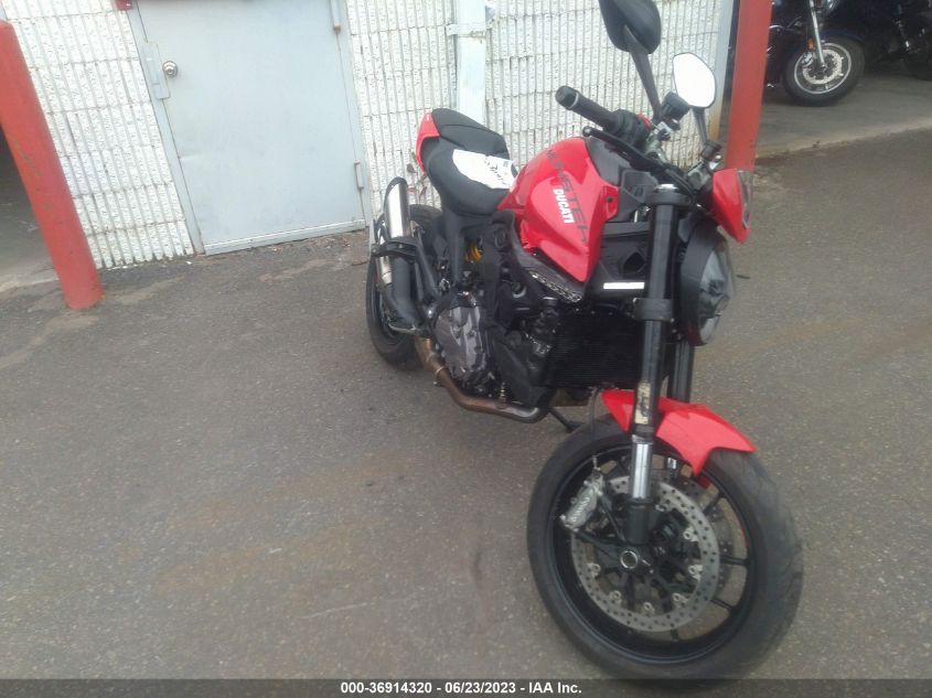 2022 DUCATI MONSTER - ZDMMAMDT0NB004365