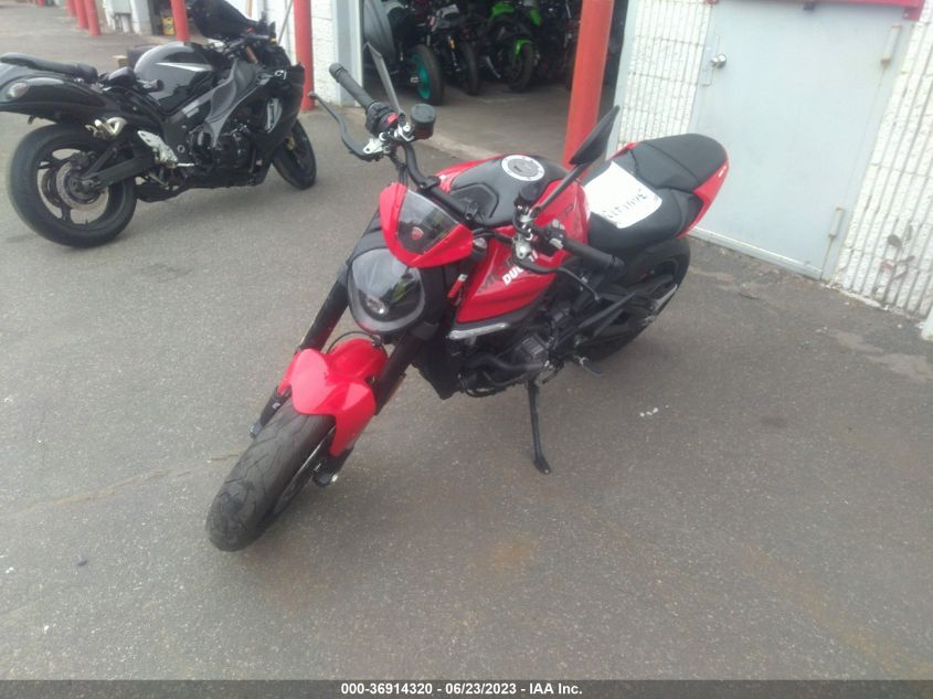 2022 DUCATI MONSTER - ZDMMAMDT0NB004365