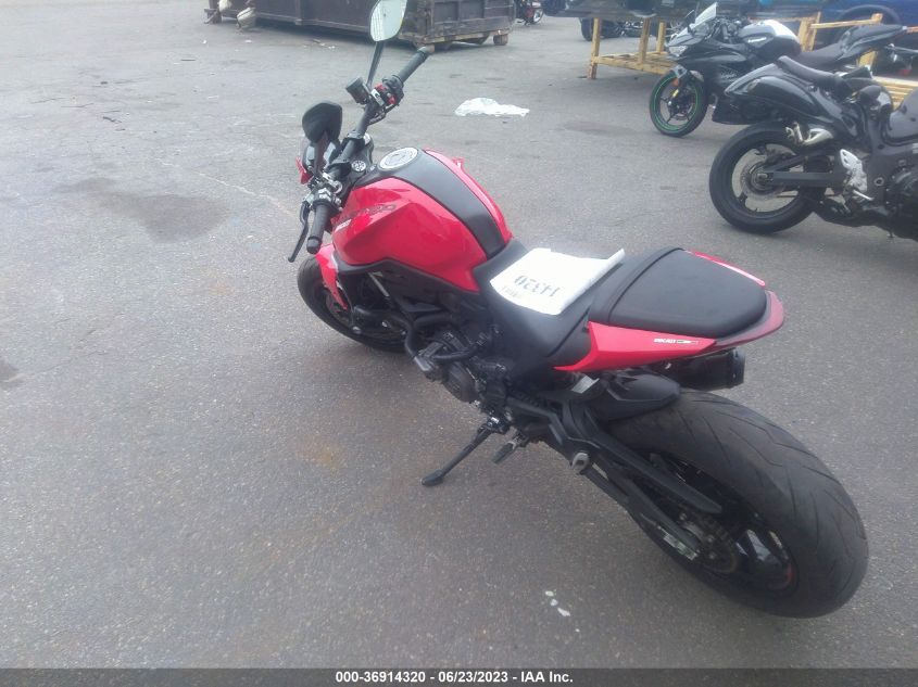 2022 DUCATI MONSTER - ZDMMAMDT0NB004365