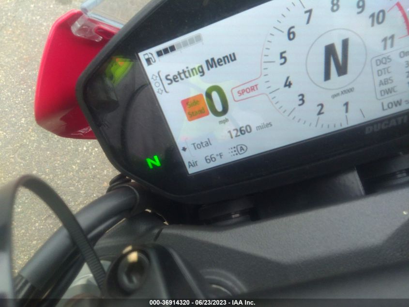 2022 DUCATI MONSTER - ZDMMAMDT0NB004365