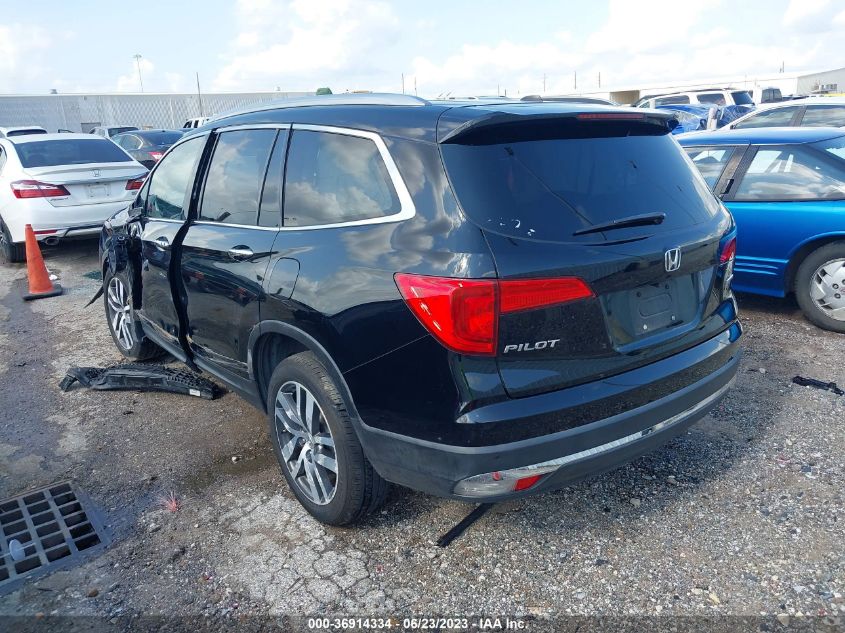 2017 HONDA PILOT TOURING - 5FNYF5H91HB002015