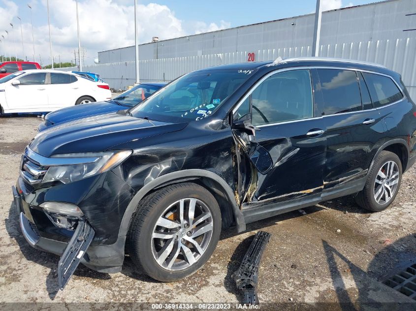 2017 HONDA PILOT TOURING - 5FNYF5H91HB002015