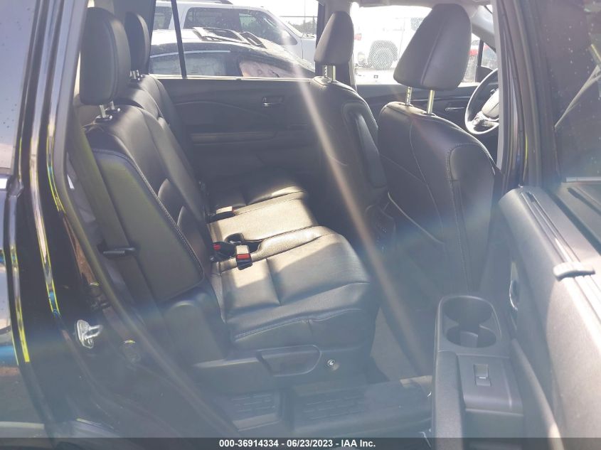 2017 HONDA PILOT TOURING - 5FNYF5H91HB002015